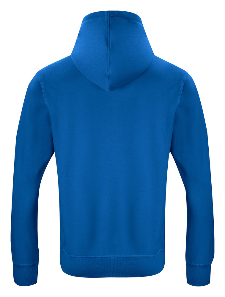 Clique Classic Hoody Full Zip Heren kobalt achterkant