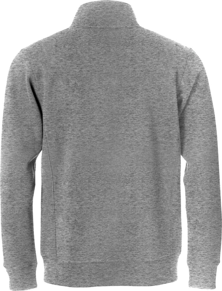 Clique Classic Cardigan Heren grijsmelange achterkant