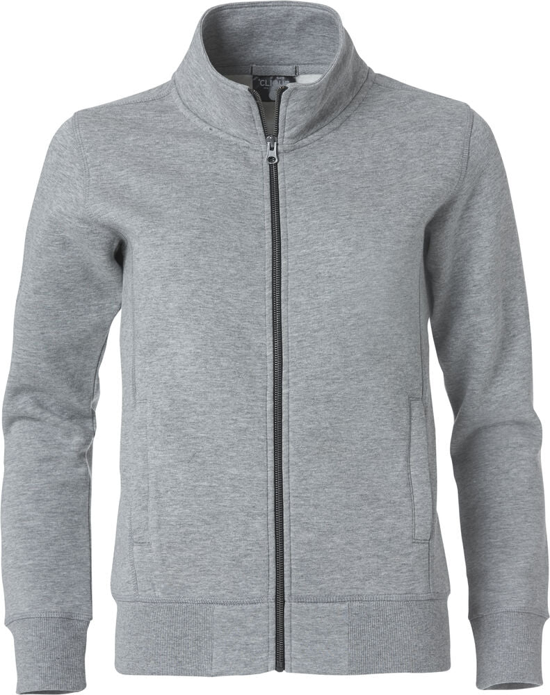 Clique Classic Cardigan Heren grijsmelange