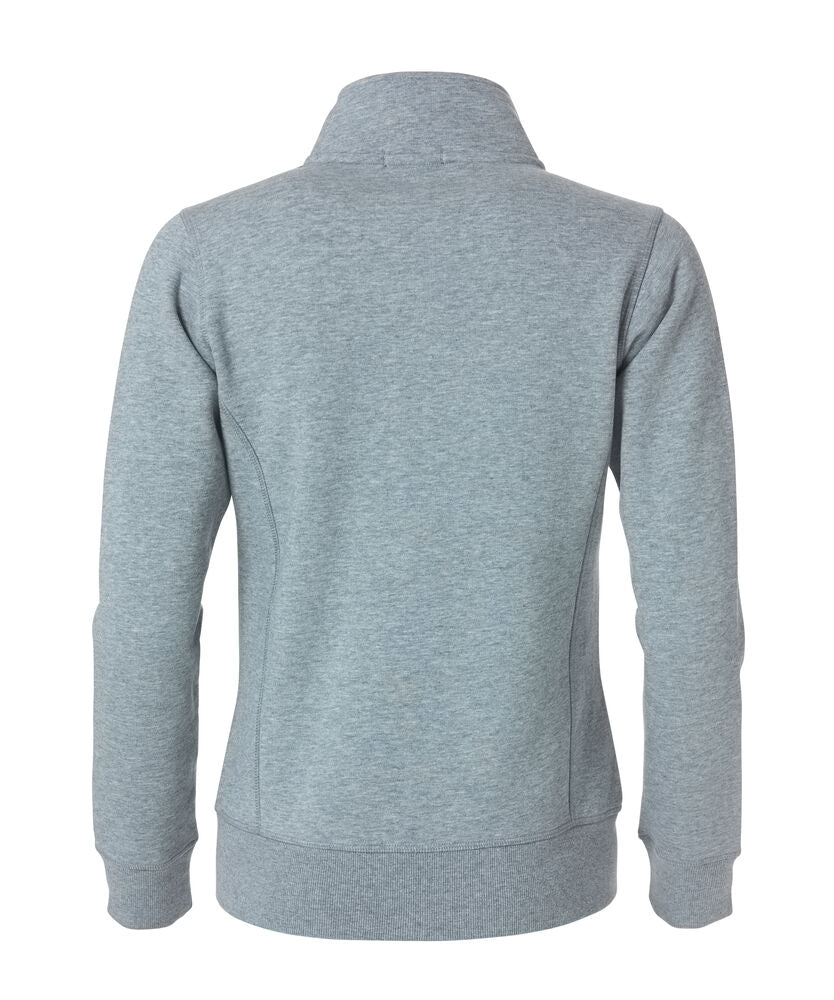 Clique Classic Cardigan Dames grijsmelange achterkant
