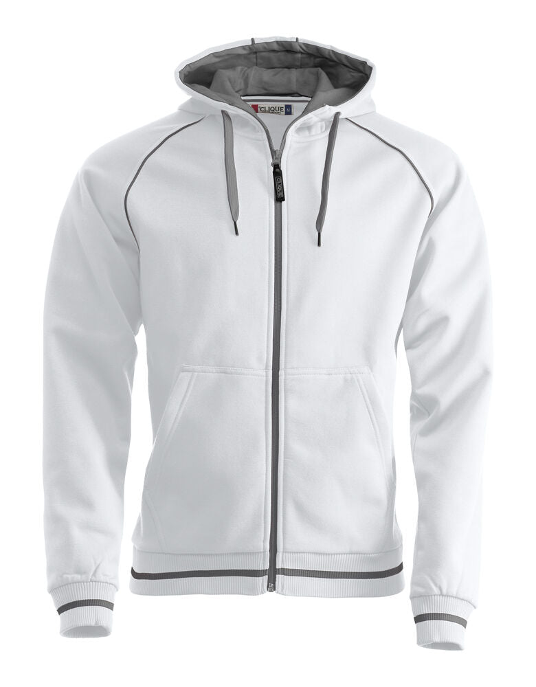 Clique Gerry Hooded Jack Heren wit