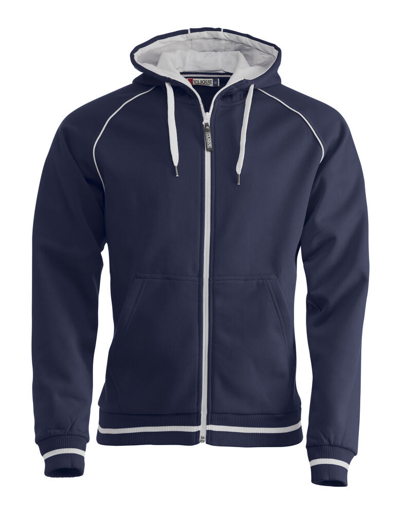 Clique Gerry Hooded Jack Heren dark navy