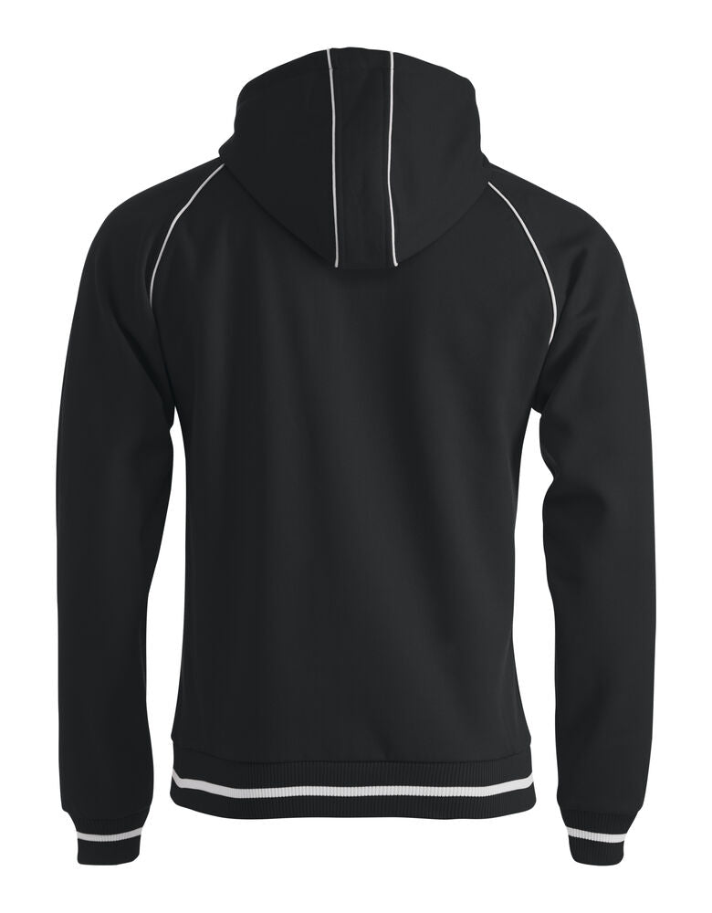 Clique Gerry Hooded Jack Heren zwart achterkant