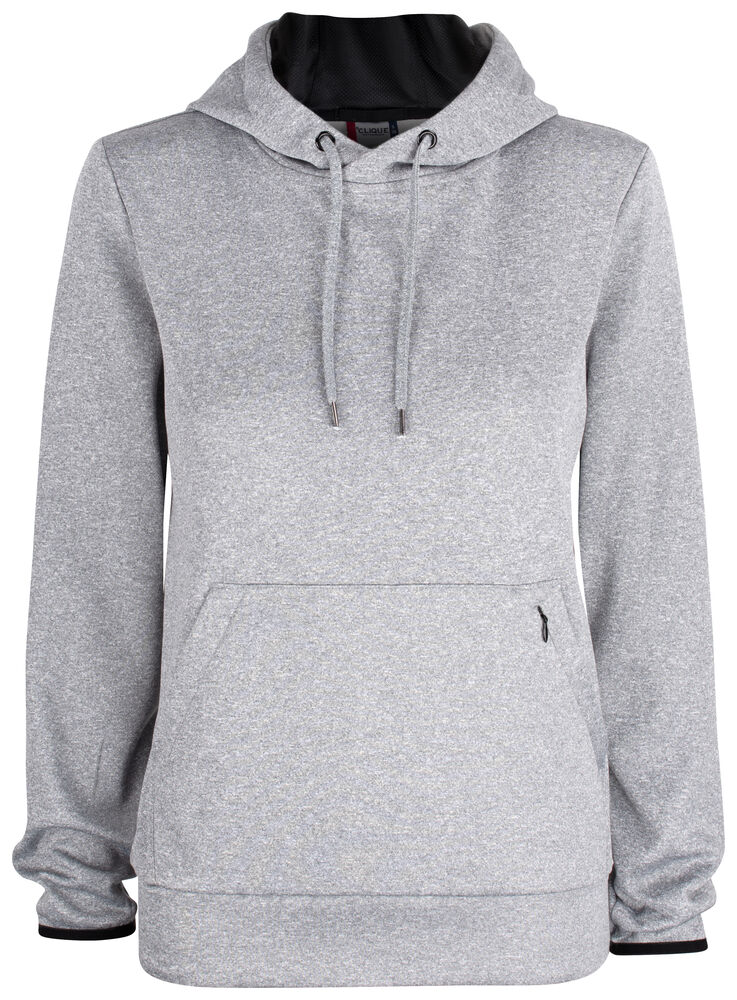 Clique Oakdale Hoody Dames ash