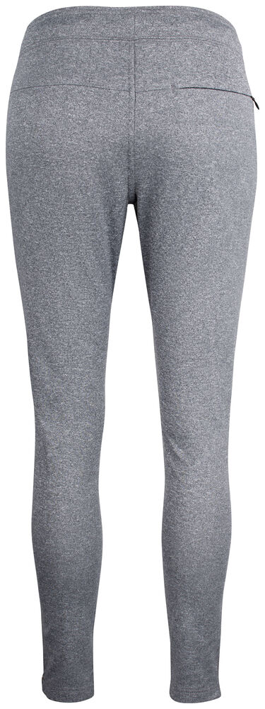 Clique Odessa Pants grijsmelange achterkant