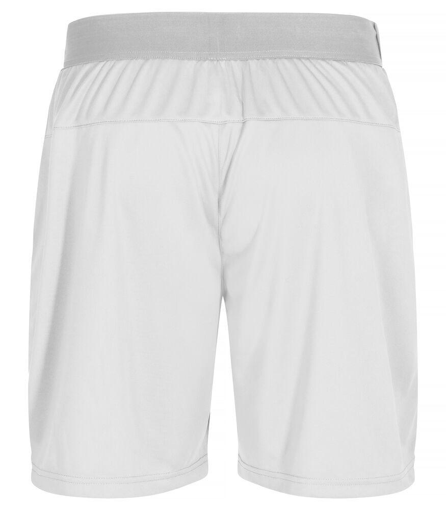 Clique Basic Active Shorts wit achterkant
