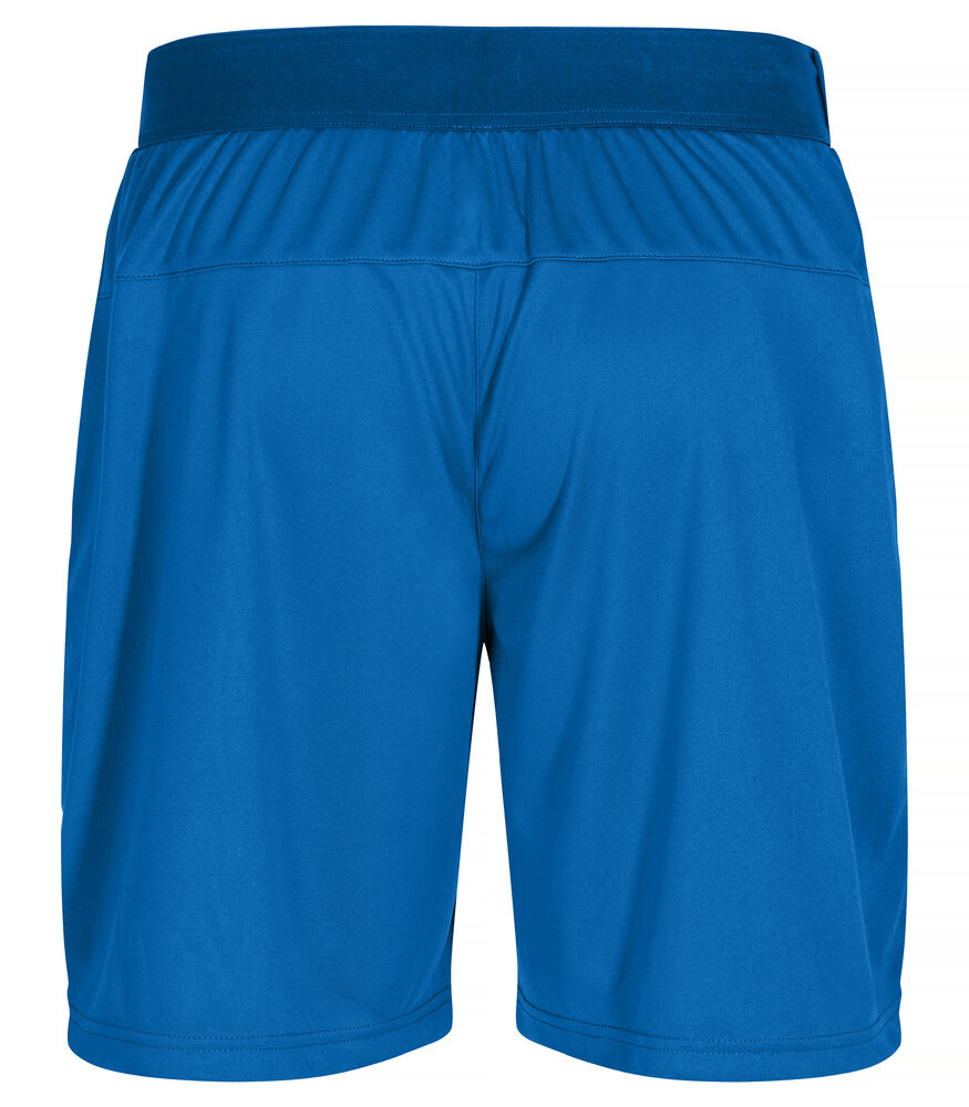 Clique Basic Active Shorts kobalt achterkant