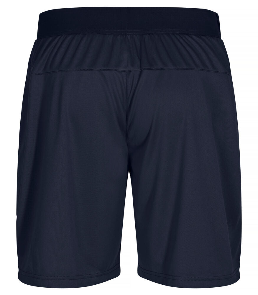 Clique Basic Active Shorts dark navy achterkant