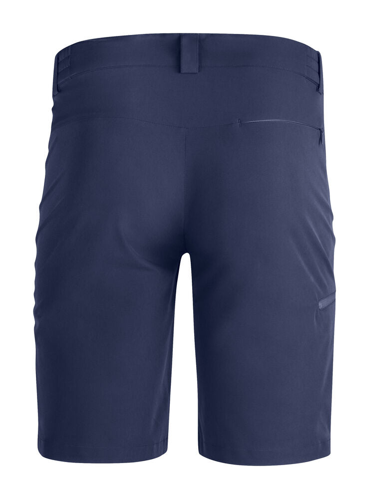 Clique Bend Shorts dark navy achterkant
