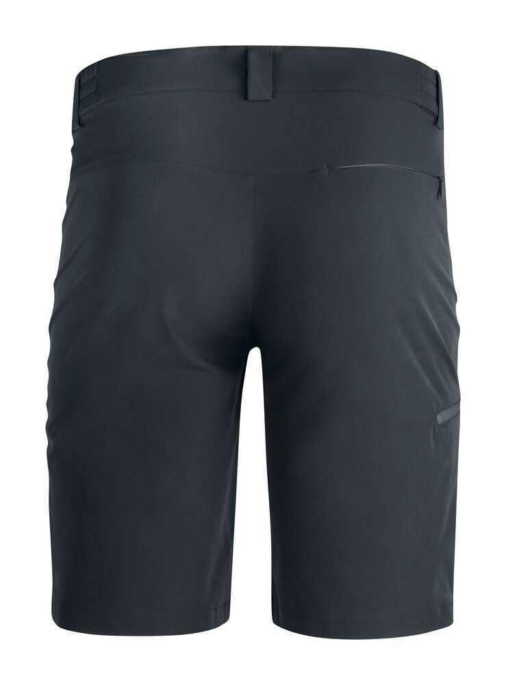 Clique Bend Shorts zwart achterkant