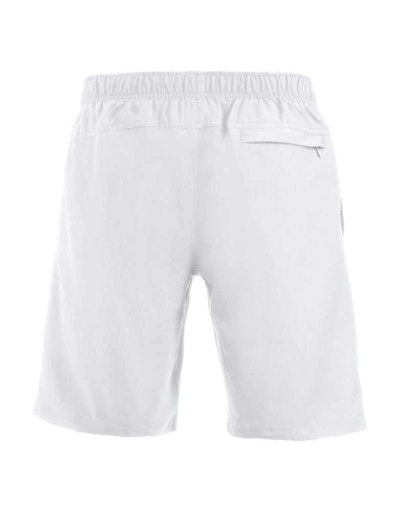 Clique Hollis Shorts wit/navy achterkant