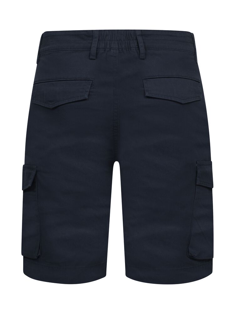 Clique Cargo shorts dark navy achterkant