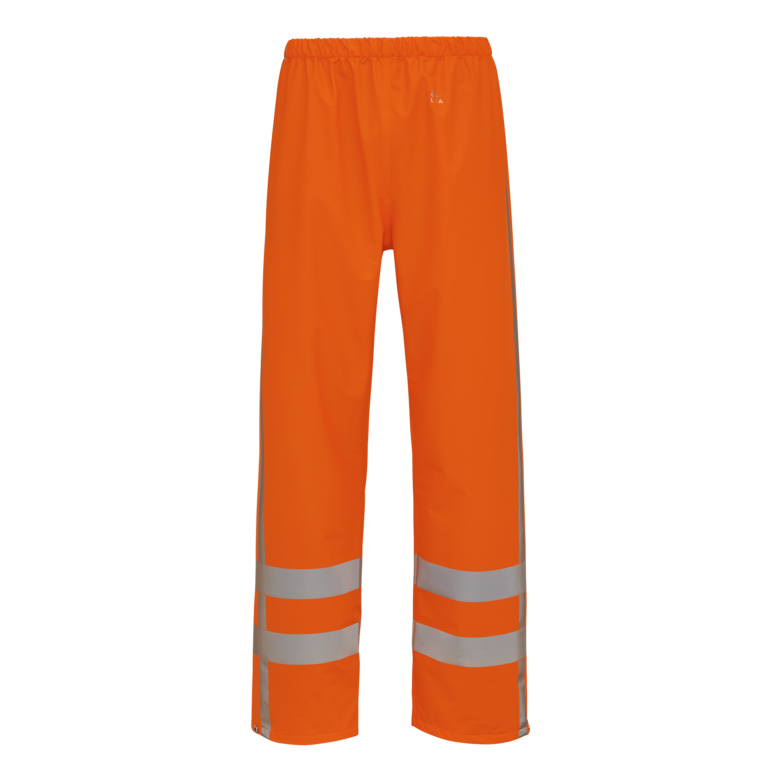 Dry Zone Visible Hi-Vis Rain Trousers with vertical reflective stripes