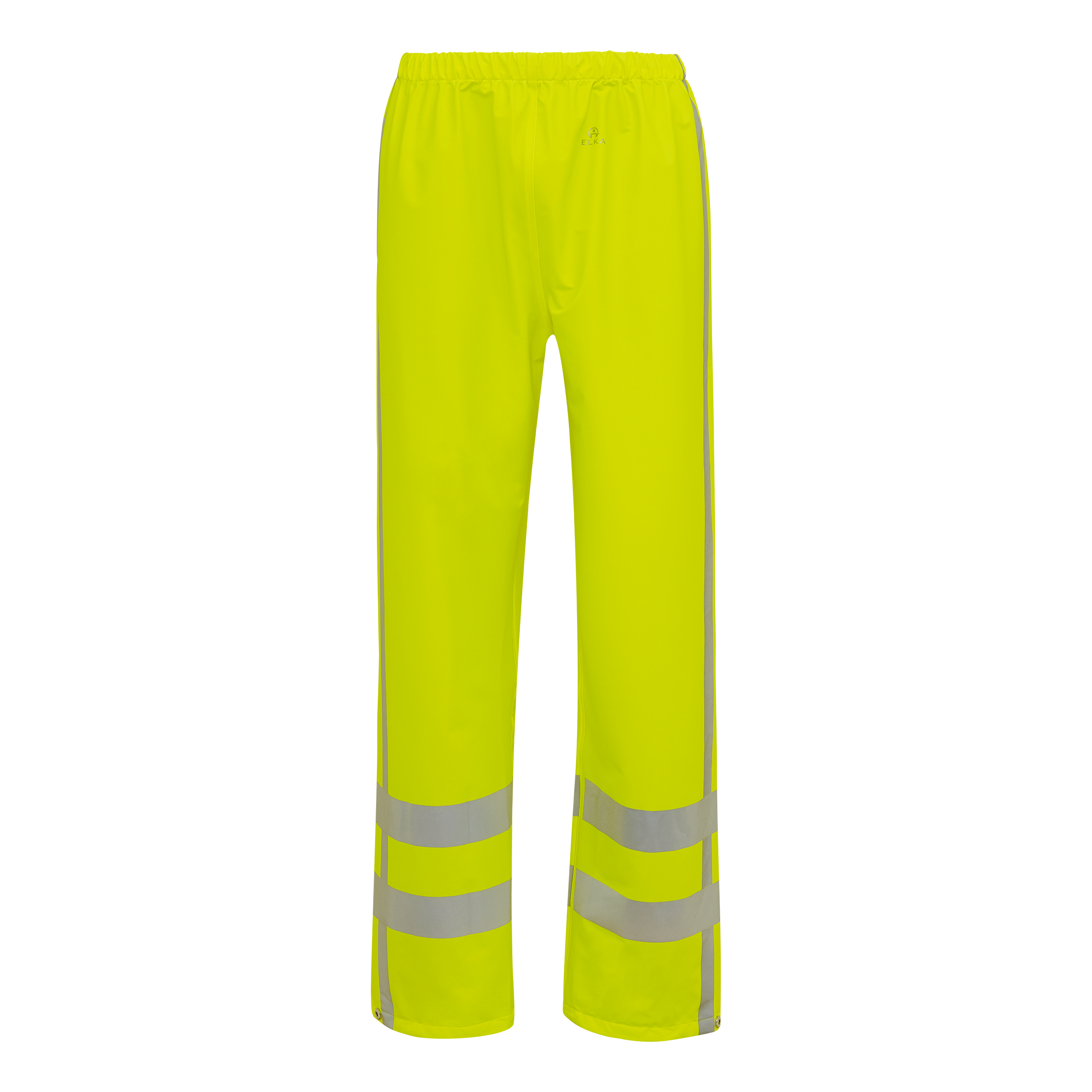 Dry Zone Visible Hi-Vis Rain Trousers with vertical reflective stripes
