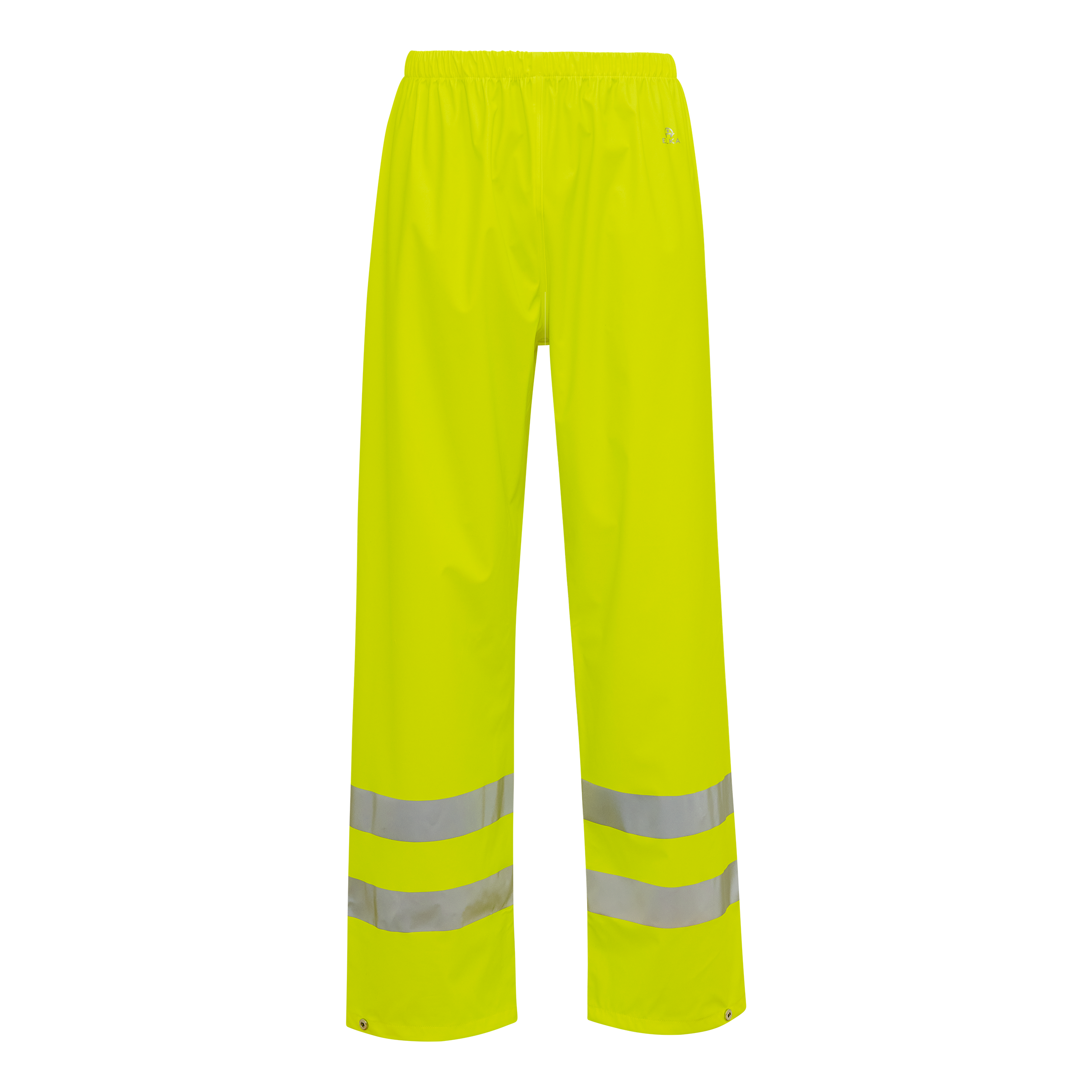 Dry Zone Visible Rain Trousers Hi-Vis with reflective stripes