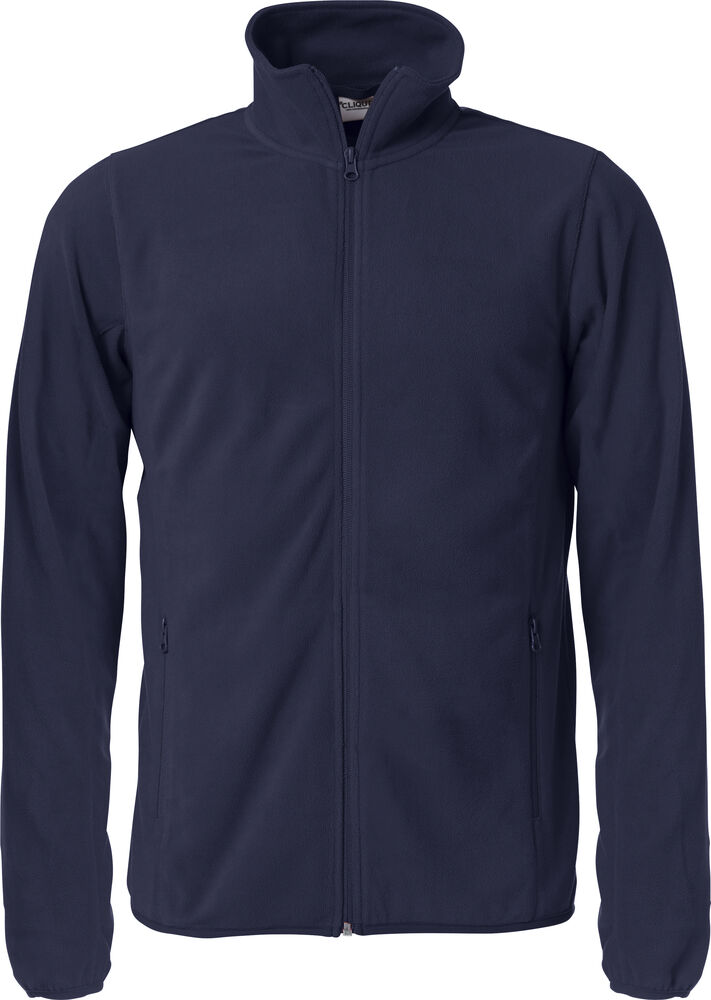 Clique Basic Micro Fleece Jacket Heren dark navy