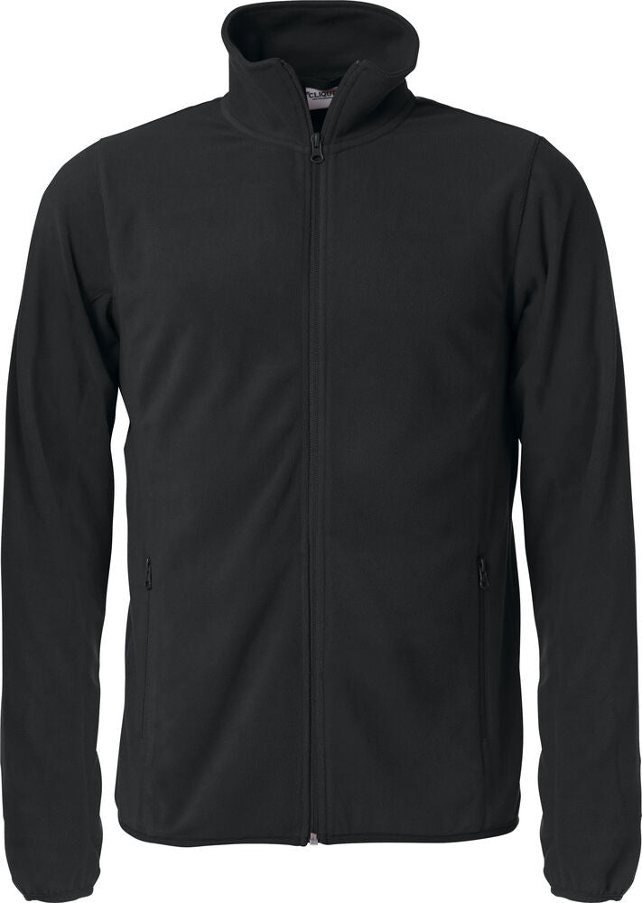 Clique Basic Micro Fleece Jacket Heren zwart