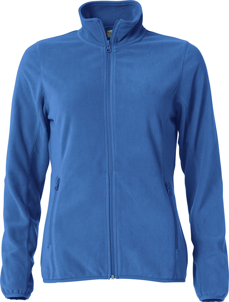 Clique Basic Micro Fleece Jacket Dames kobalt