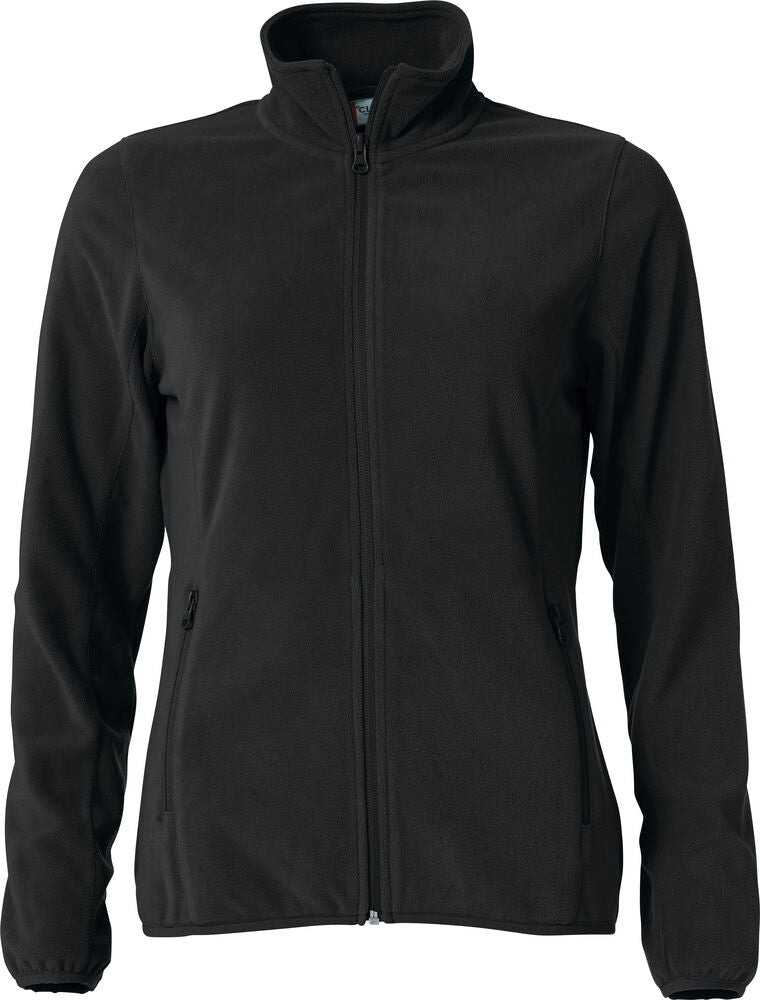Clique Basic Micro Fleece Jacket Dames zwart