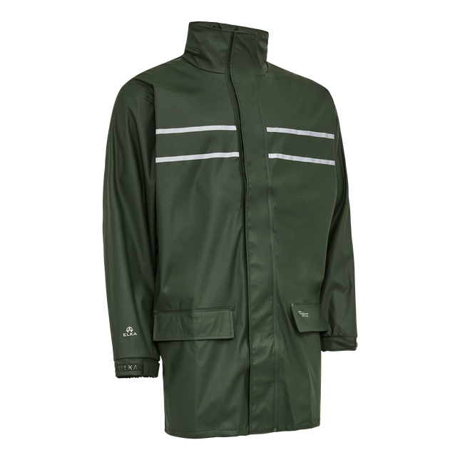 Dry Zone D-Lux PU Rain Jacket with extra length