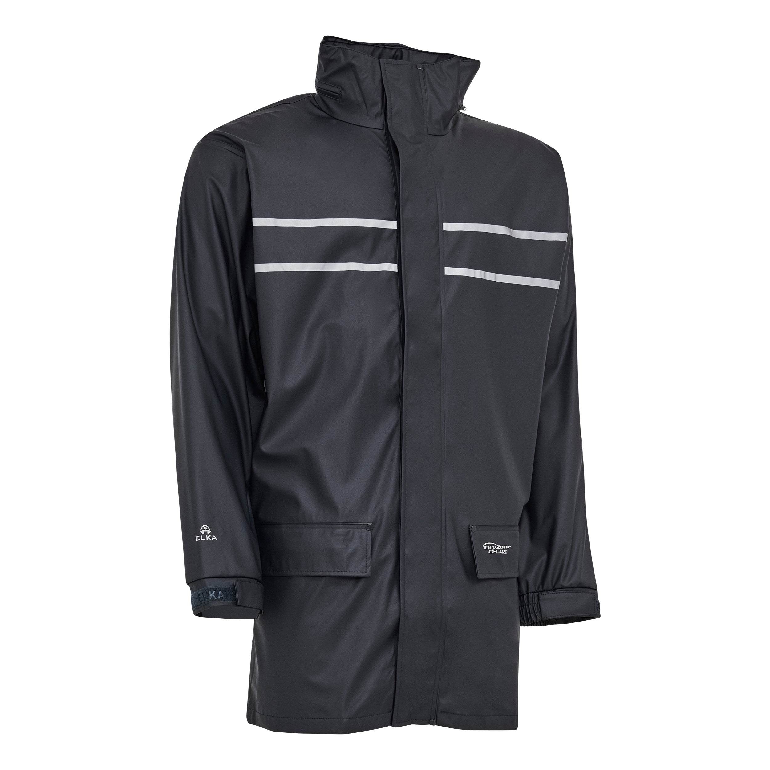 Dry Zone D-Lux PU Rain Jacket with extra length