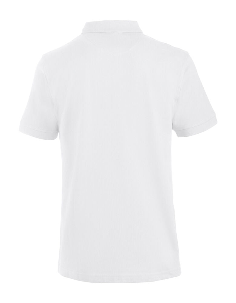Clique Lincoln Polo Heren wit achterkant