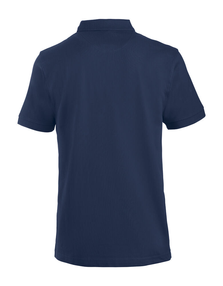 Clique Lincoln Polo Heren navy achterkant