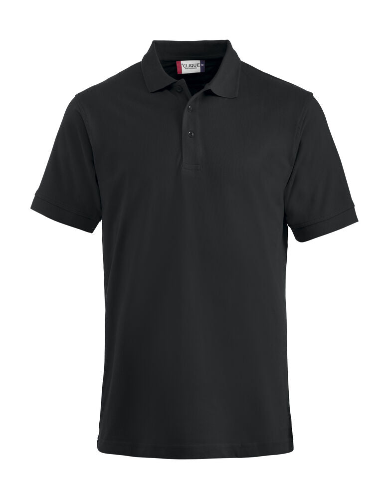 Clique Lincoln Polo Heren zwart