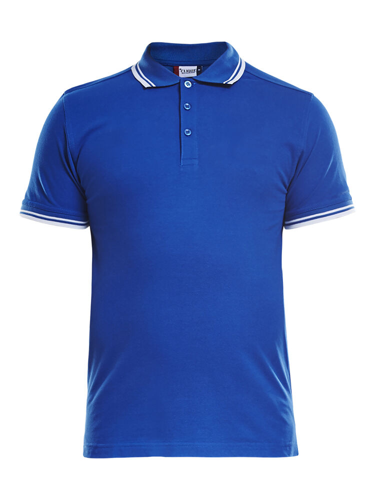Clique Amarillo Polo Heren kobalt