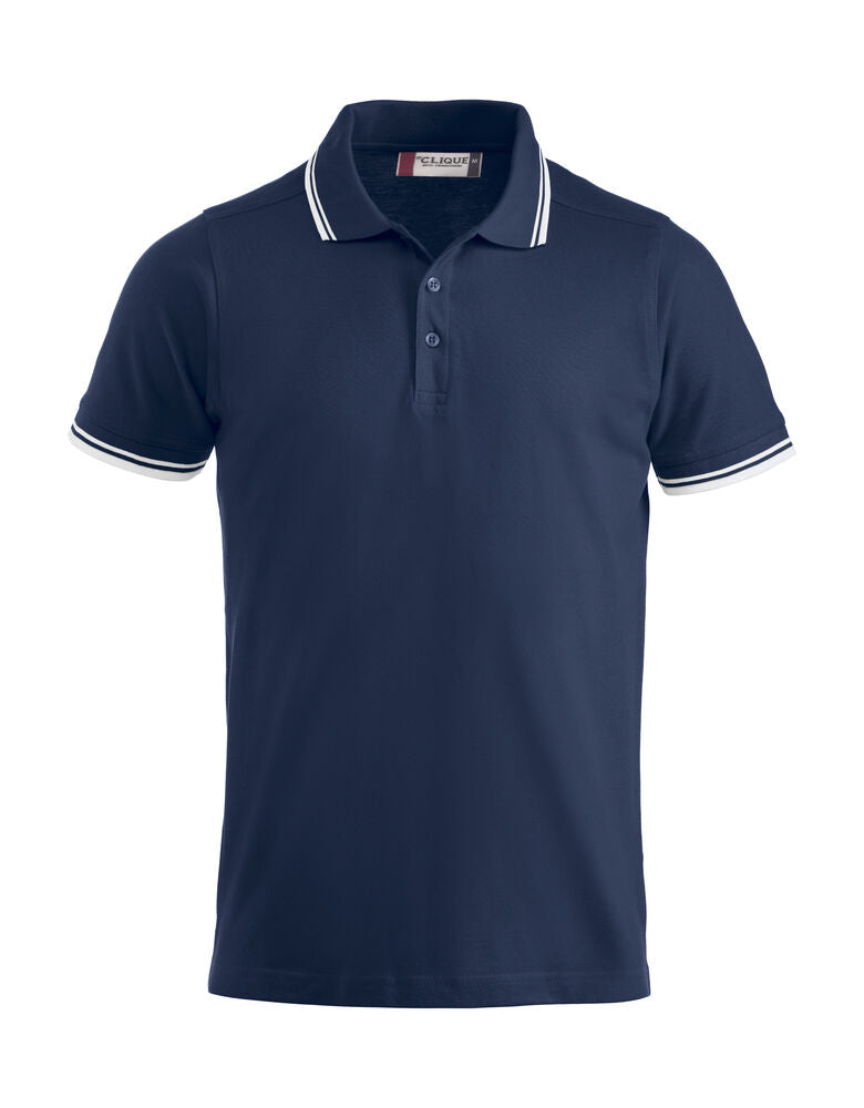 Clique Amarillo Polo Heren navy