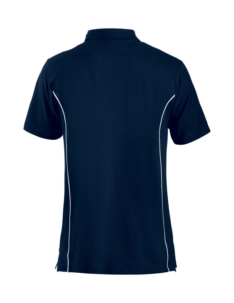 Clique New Conway Polo Heren dark navy achterkant