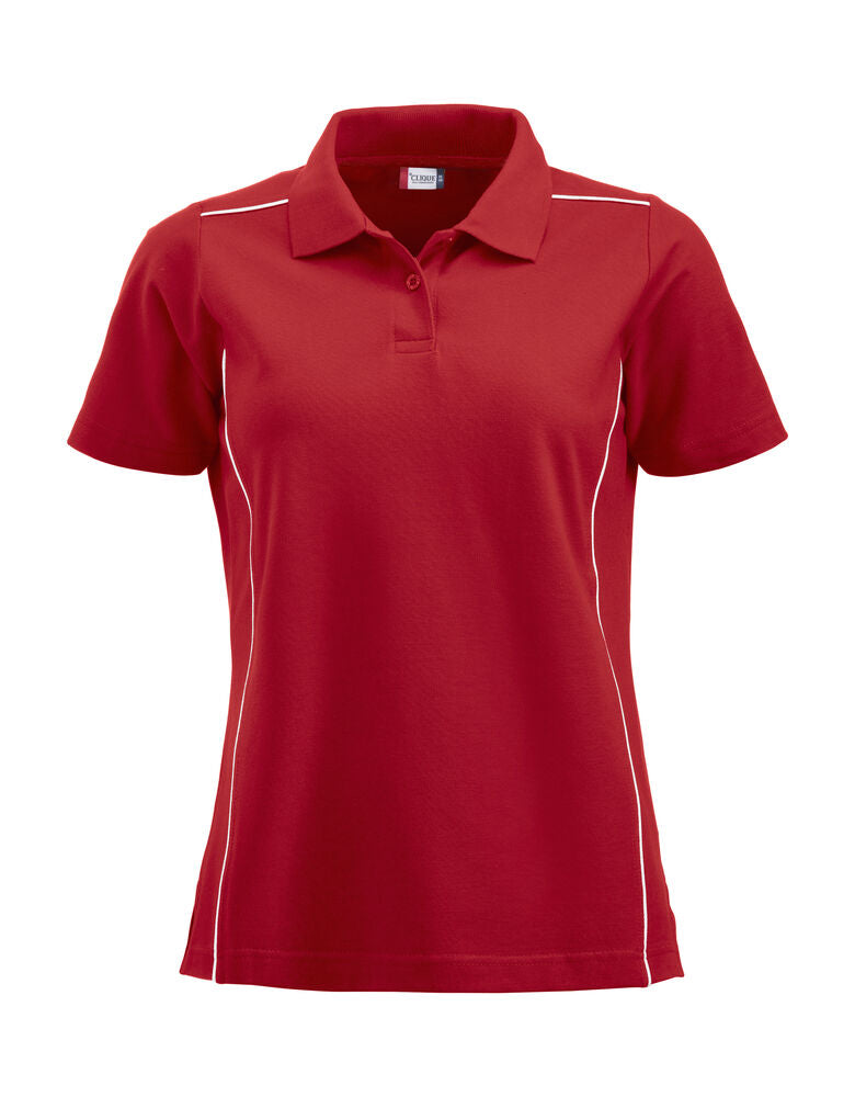 Clique New Alpena Polo Dames rood