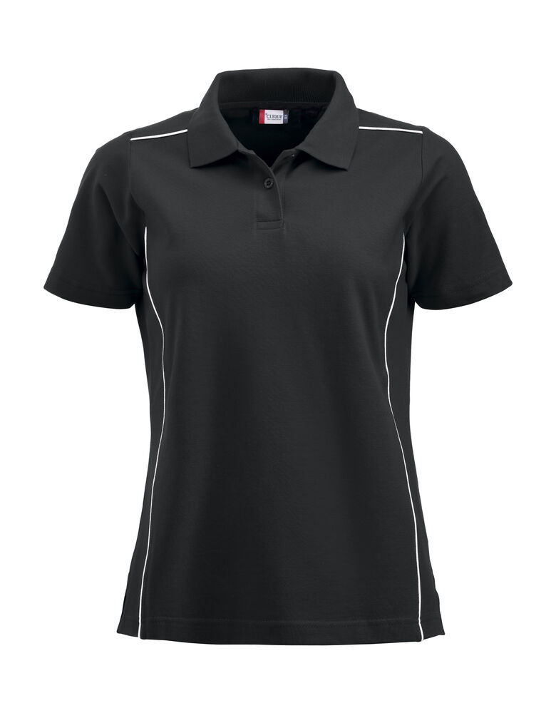 Clique New Alpena Polo Dames zwart