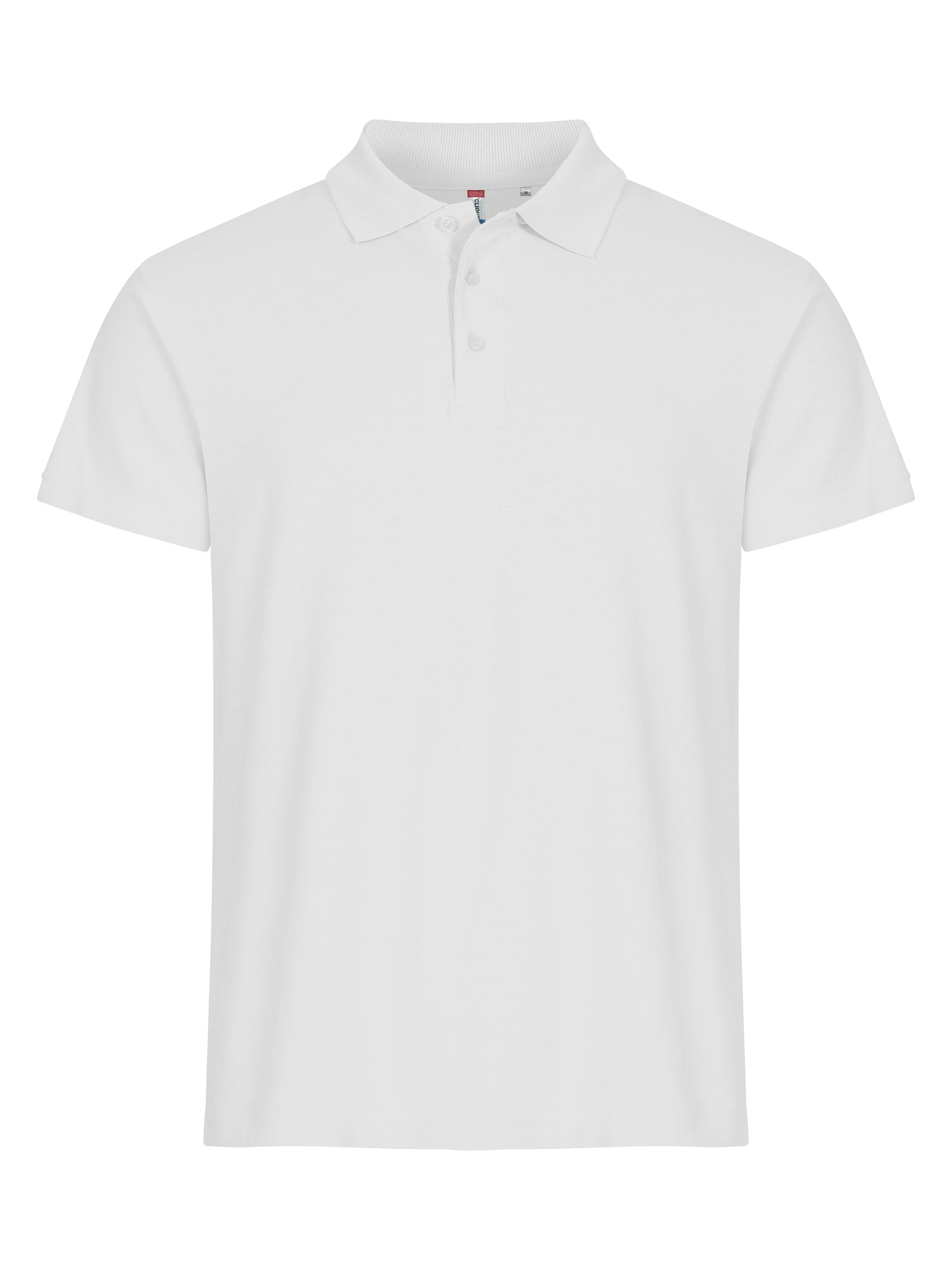 Clique Basic Polo Heren wit