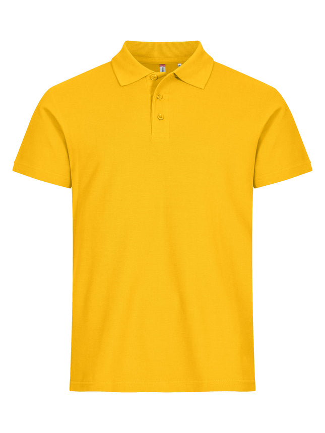 Clique Basic Polo Heren lemon