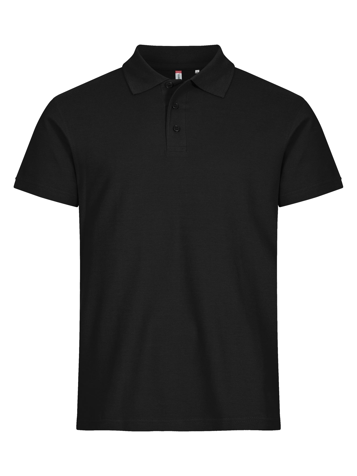 Clique Basic Polo Heren zwart