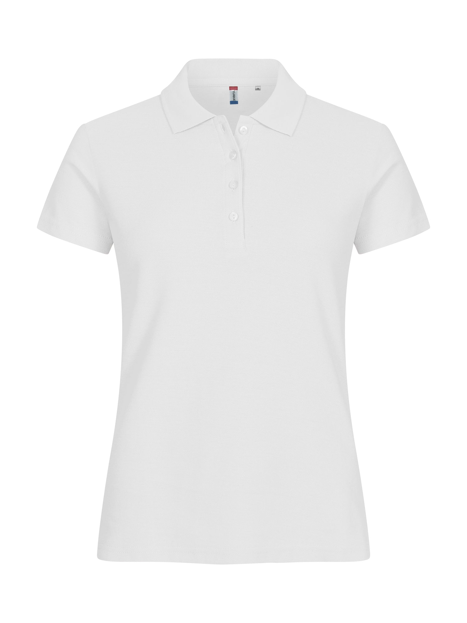 Clique Basic Polo Dames wit