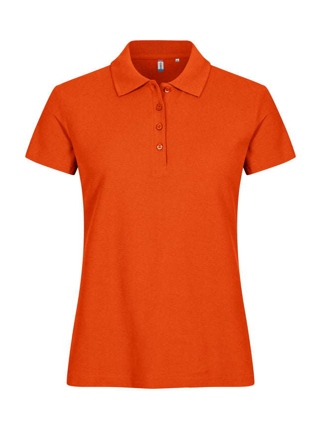 Clique Basic Polo Dames dieporanje
