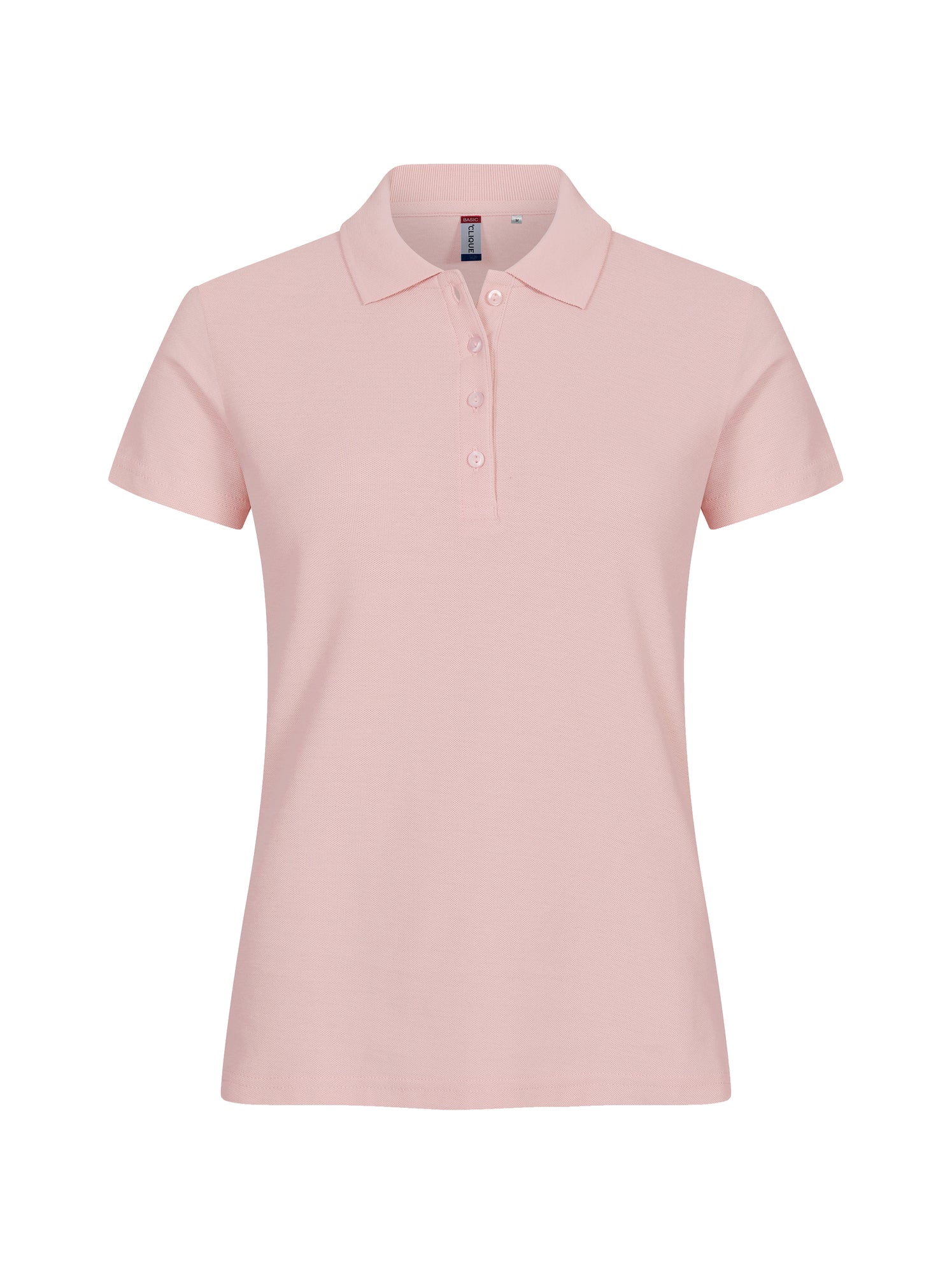 Clique Basic Polo Dames candy roze