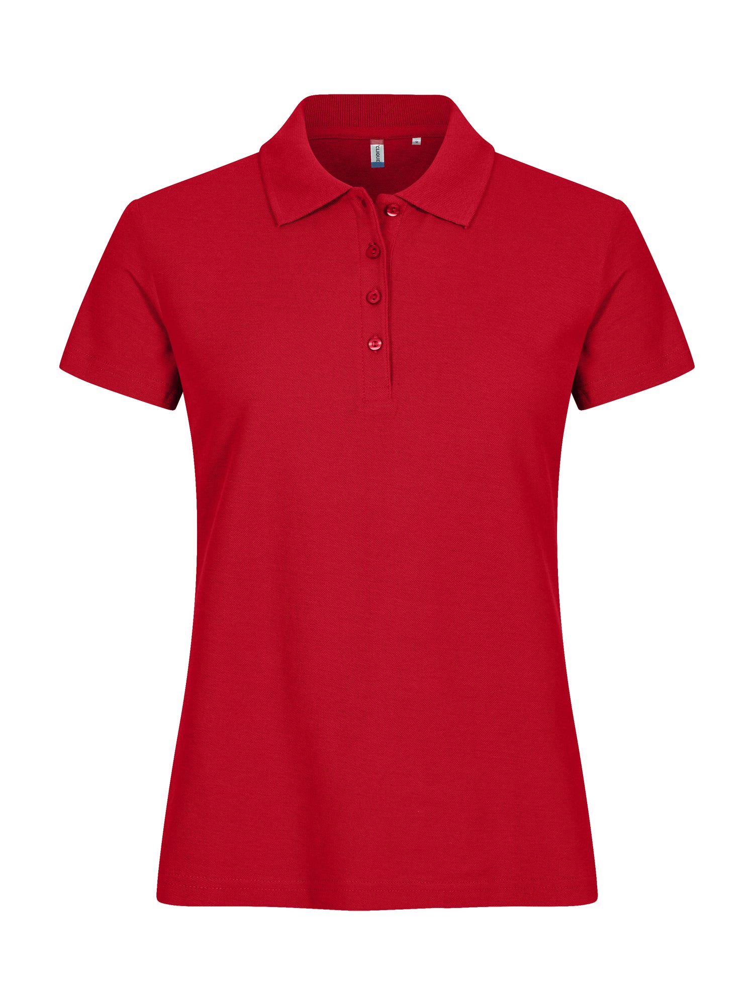 Clique Basic Polo Dames rood