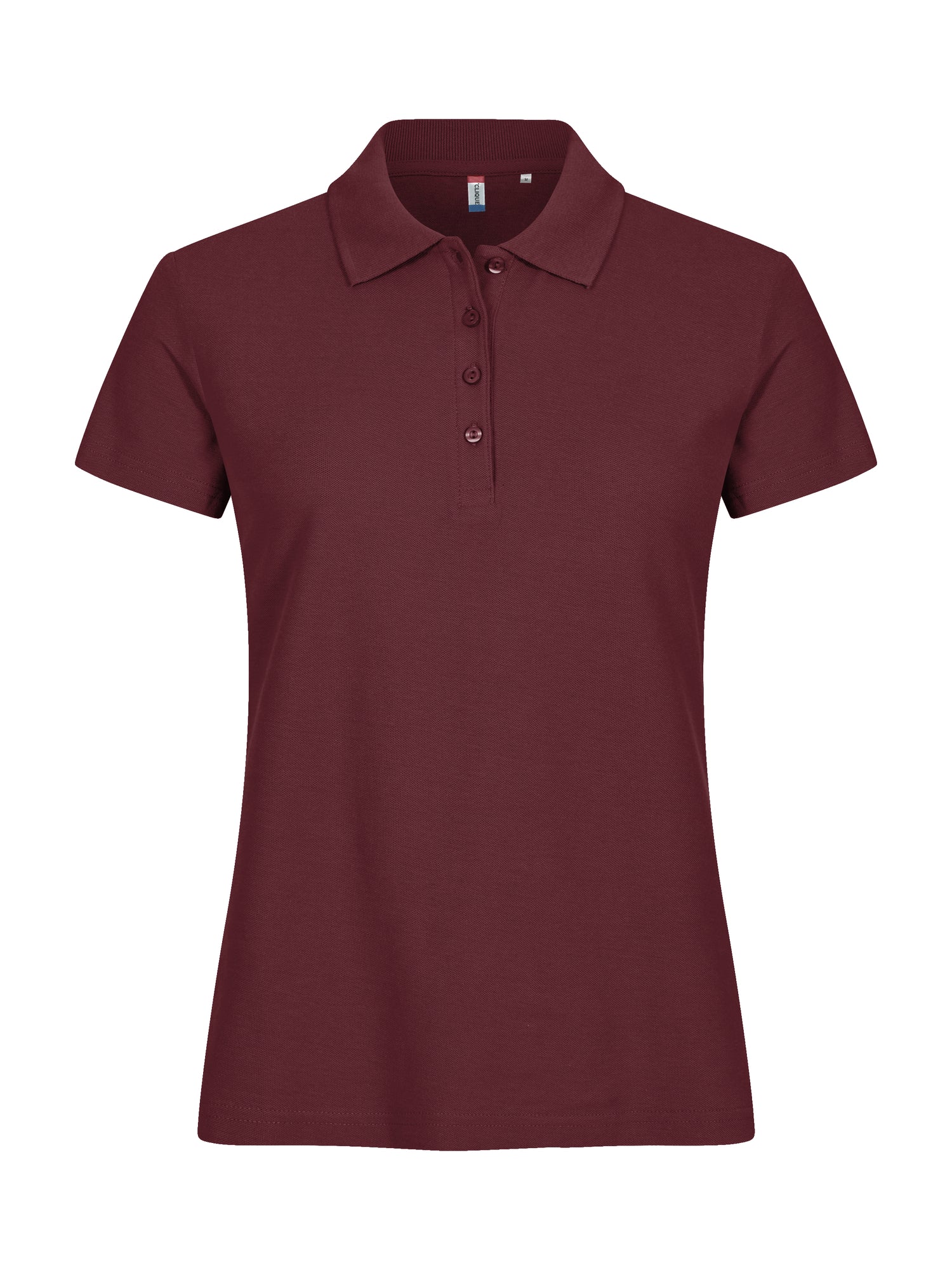 Clique Basic Polo Dames bordeaux