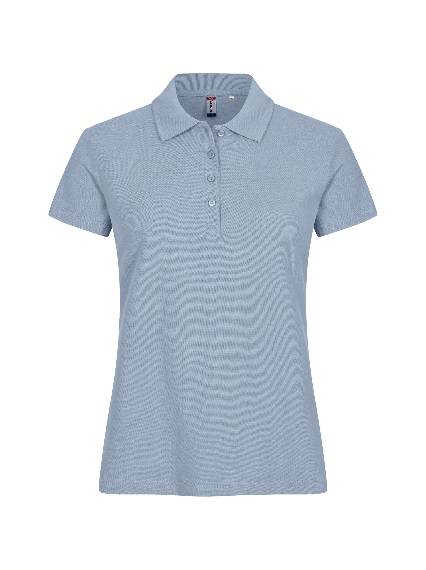 Clique Basic Polo Dames zachtblauw