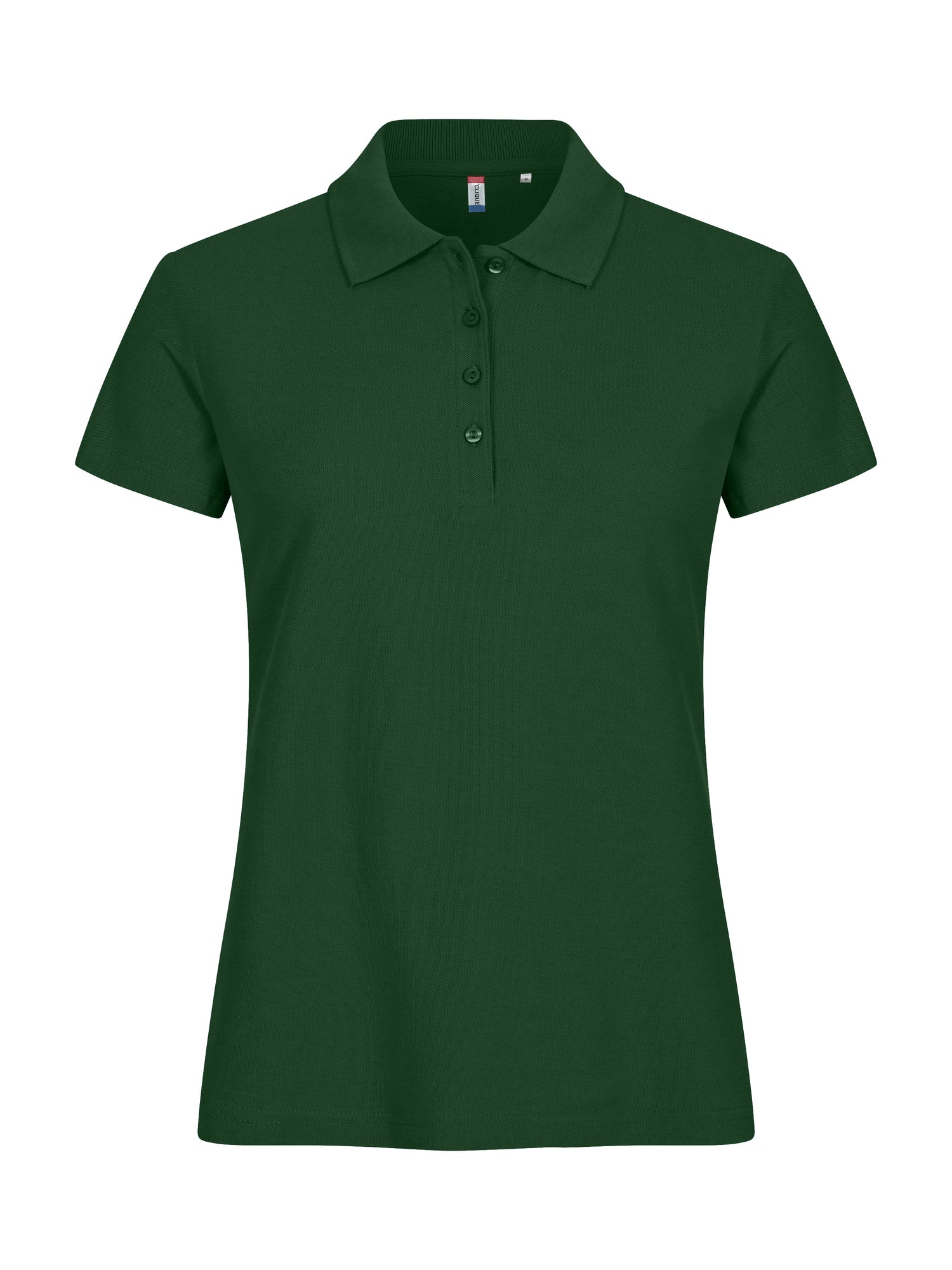 Clique Basic Polo Dames flessengroen