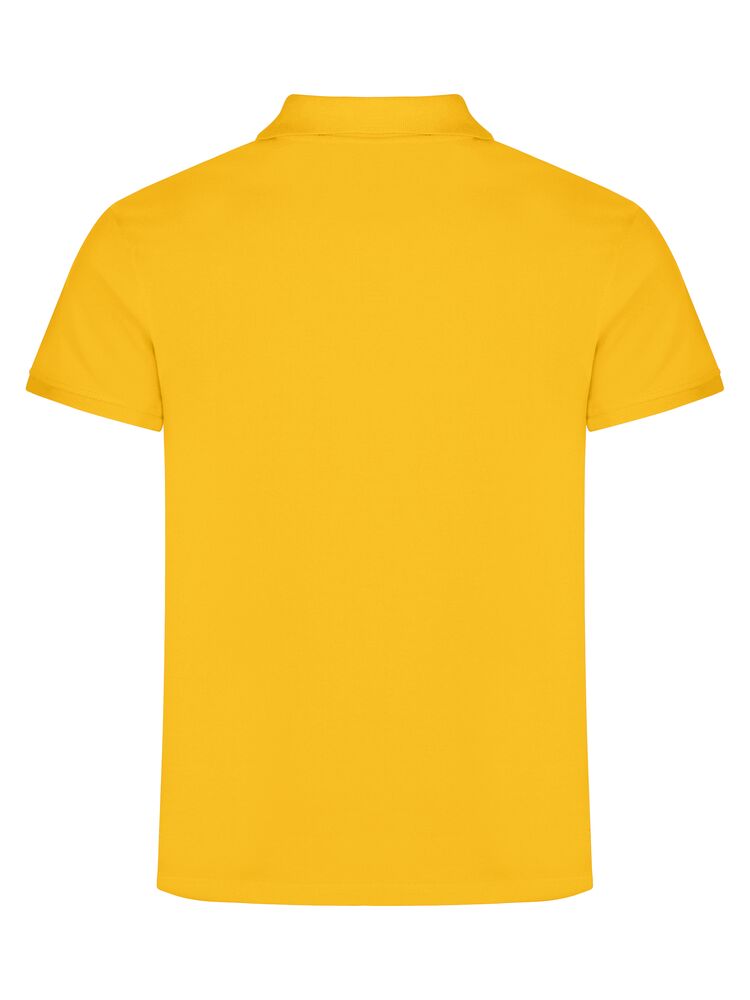 Clique Classic Lincoln S/S Polo Heren lemon achterkant