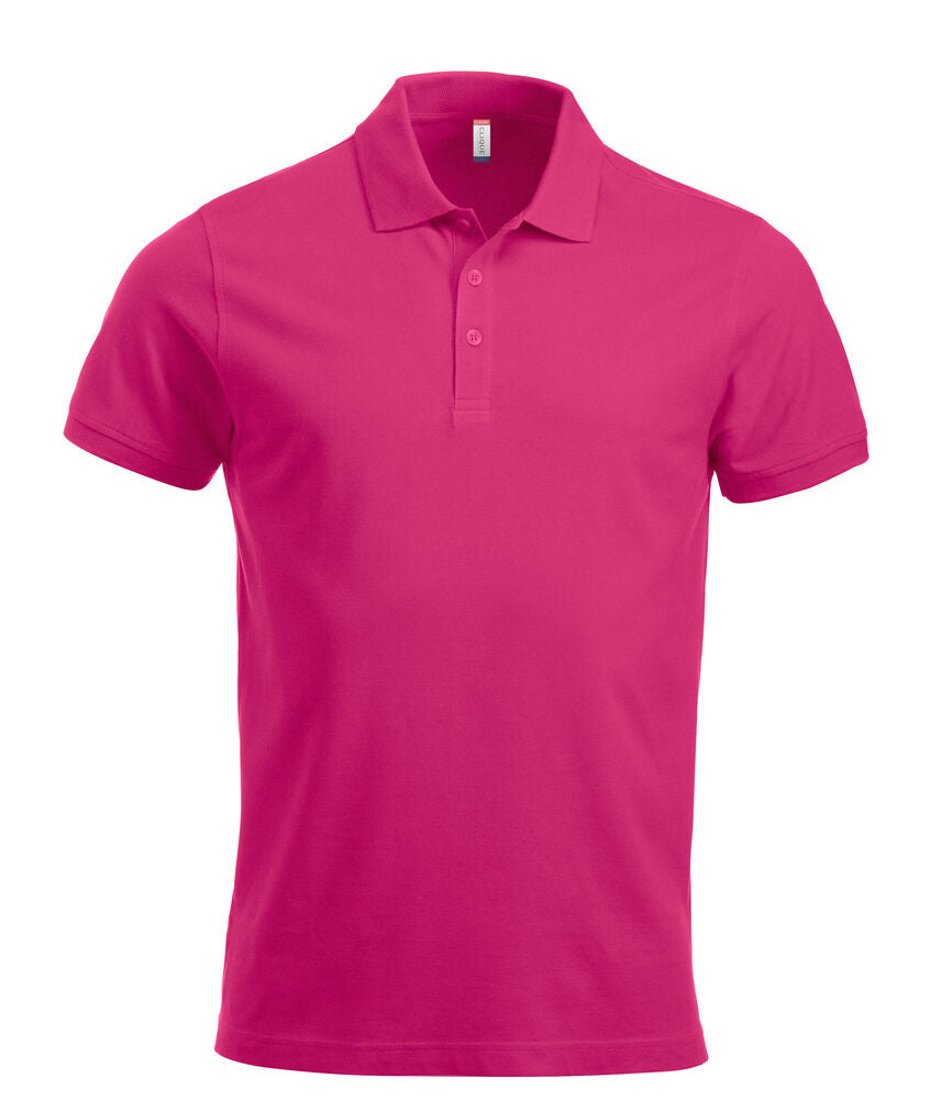 Clique Classic Lincoln S/S Polo Heren helder kersen