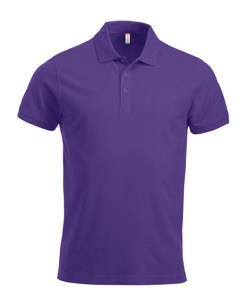 Clique Classic Lincoln S/S Polo Heren helder lila