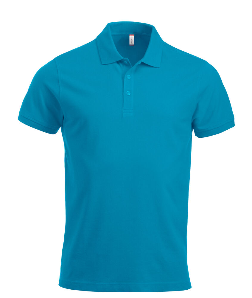 Clique Classic Lincoln S/S Polo Heren turquoise