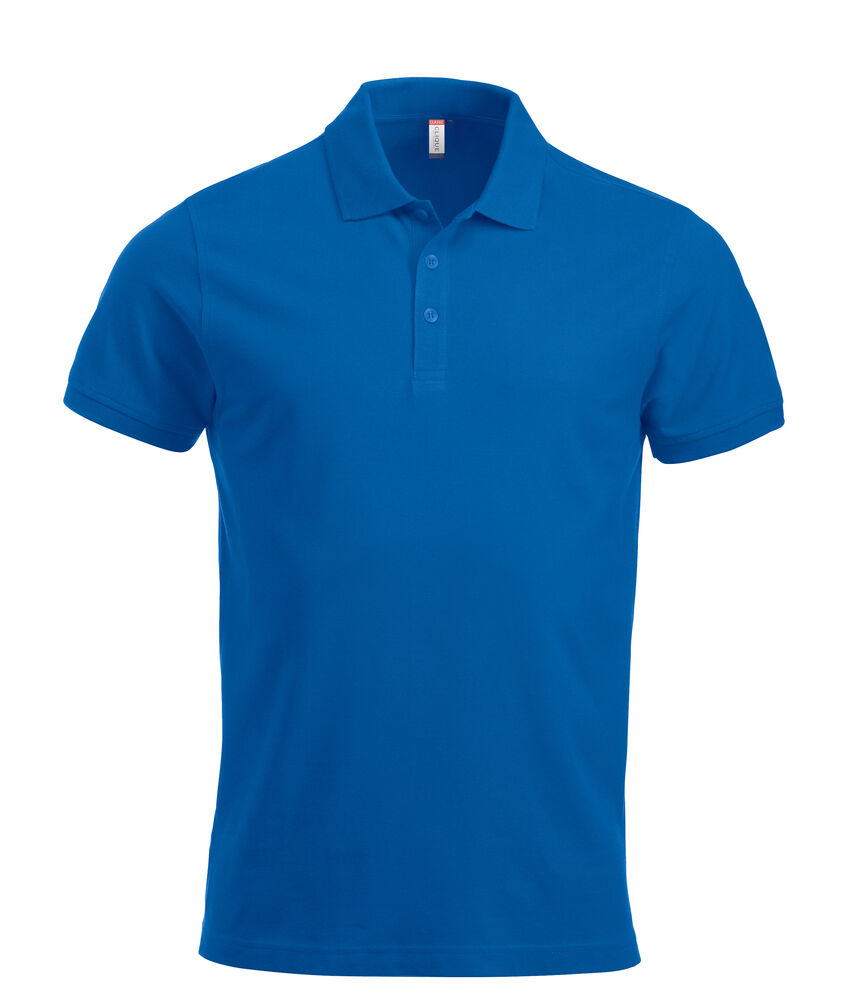 Clique Classic Lincoln S/S Polo Heren kobalt