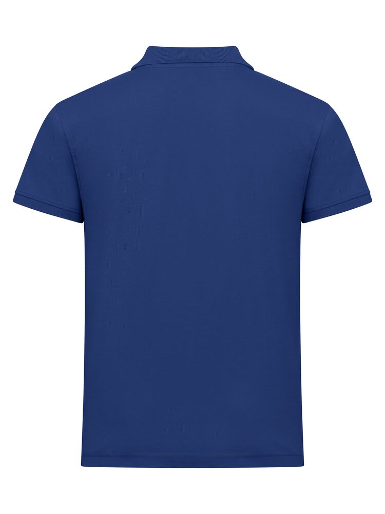 Clique Classic Lincoln S/S Polo Heren blauw achterkant