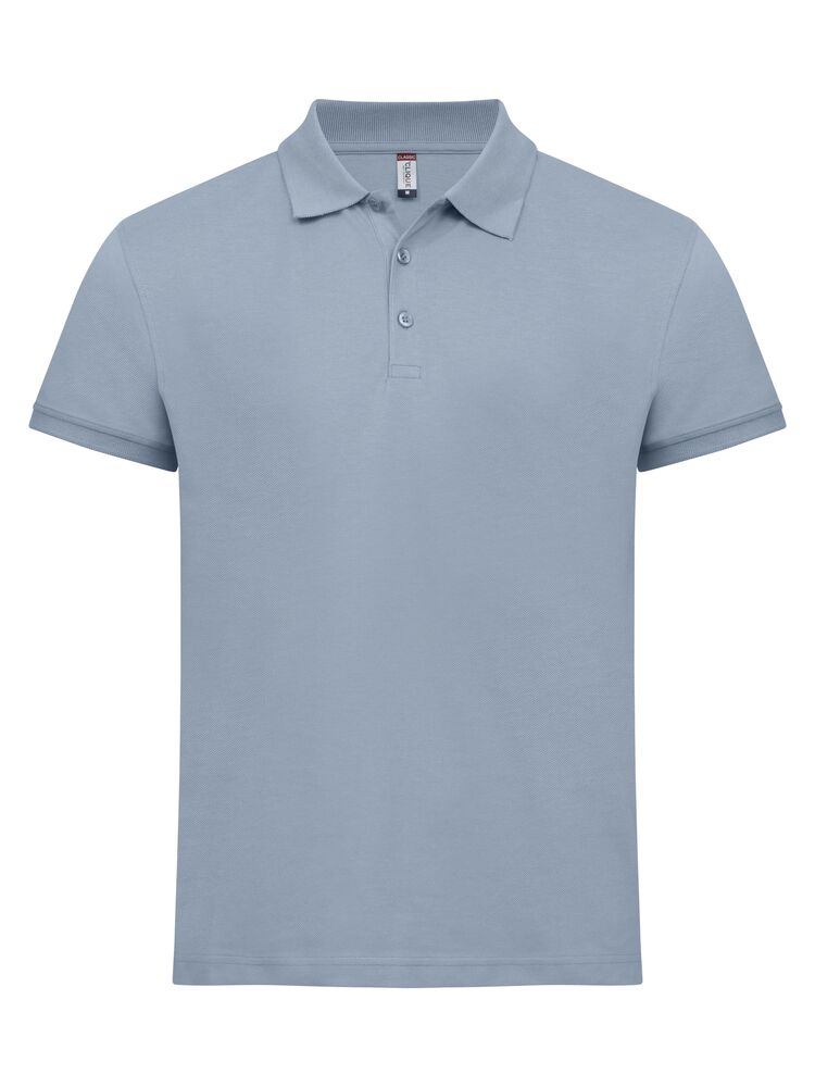 Clique Classic Lincoln S/S Polo Heren zachtblauw